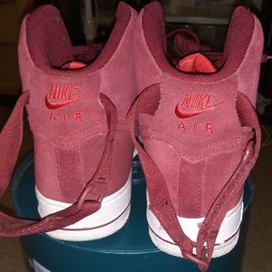 Air Force 1 Crush burgundy High